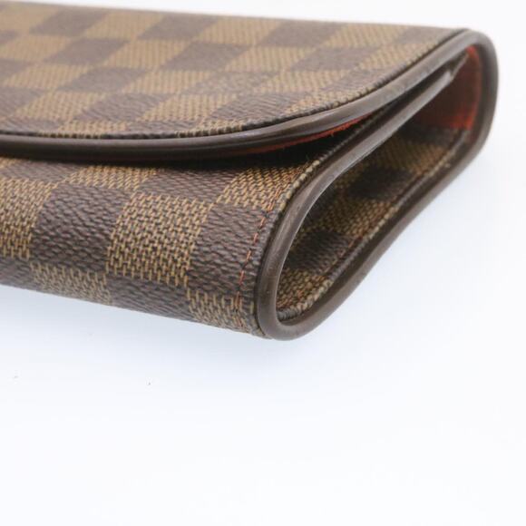 LOUIS VUITTON Damier Ebene Pochette Twin GM Shoulder Bag N51851 - Picture 14 of 16